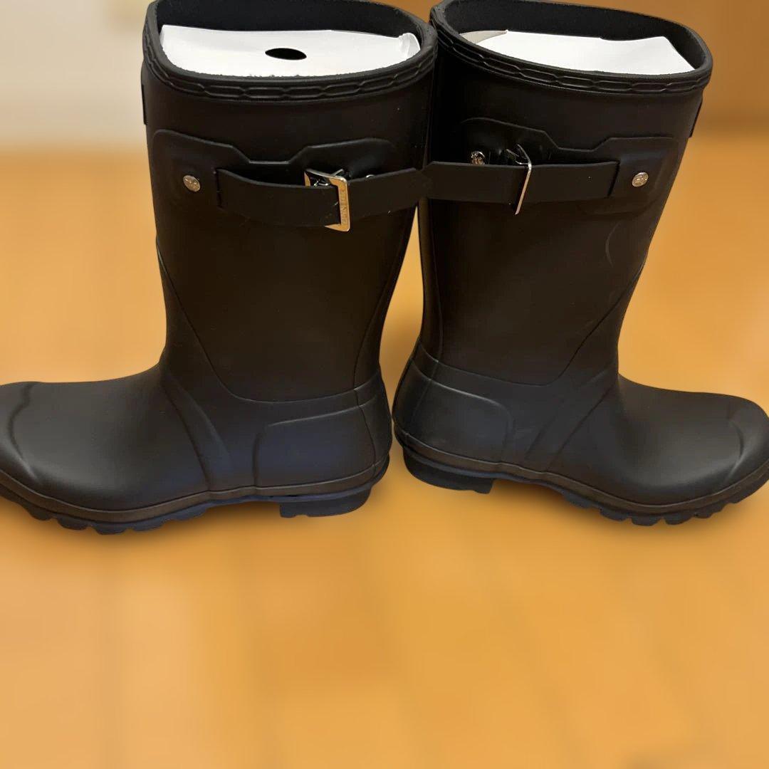 新品未使用 Hunter レインブーツ ブラック※値下げしました