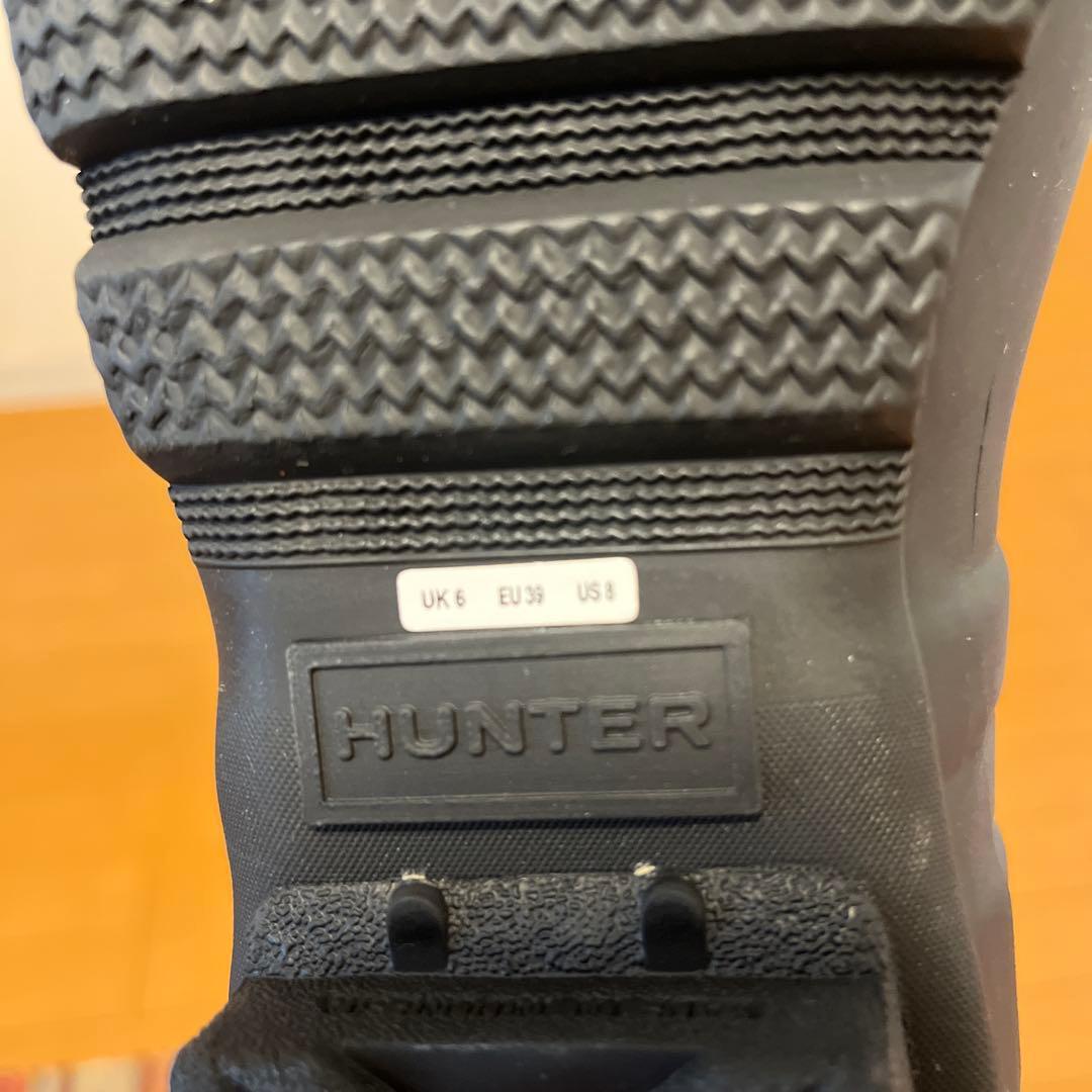 新品未使用 Hunter レインブーツ ブラック※値下げしました