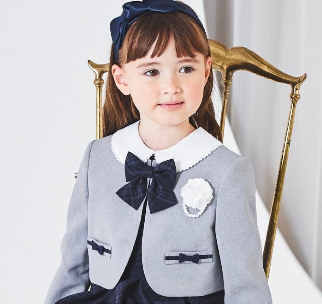 今期　CHOPIN フォーマルドレスセット 120 卒園式　入学式　カチューシャ