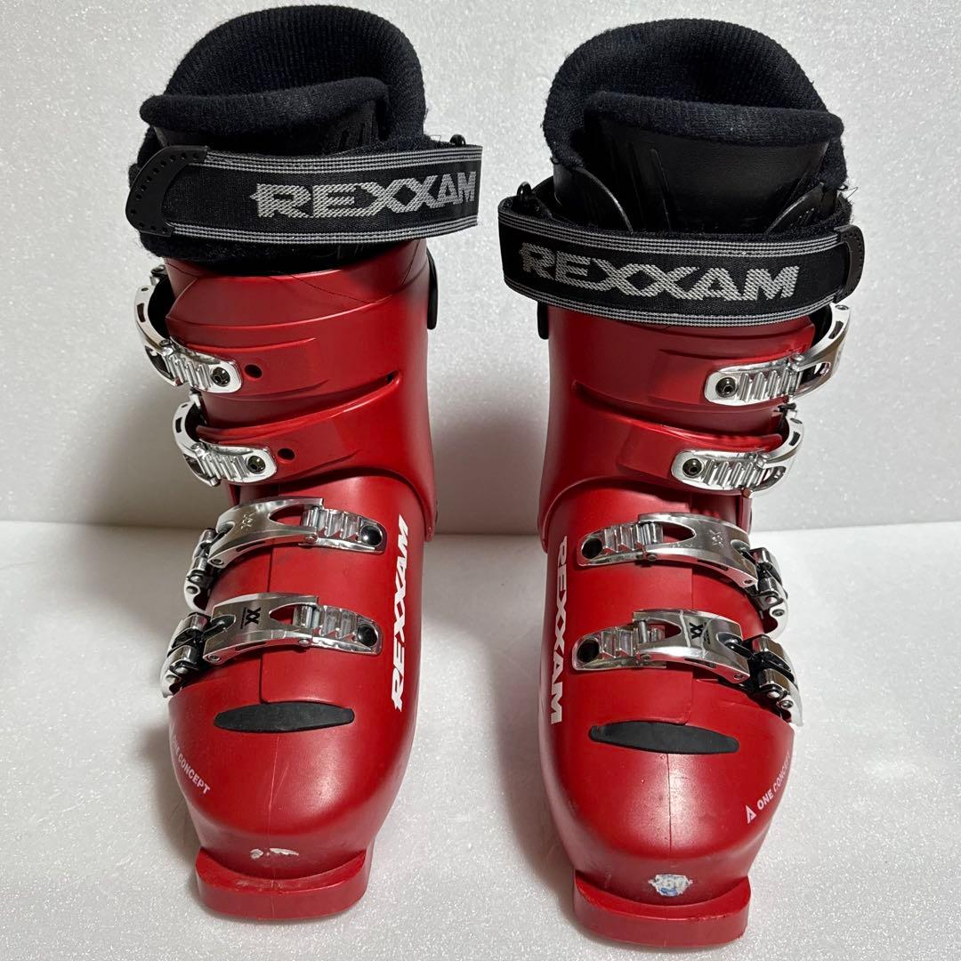 26CMRexxamレグザムZ95スキーブーツ赤色レッド格安299mm初心者激安