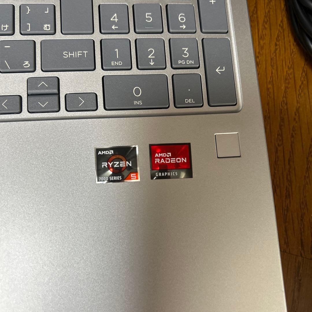 windows 11 ノートpc HP 15 Ryzen5 7530U