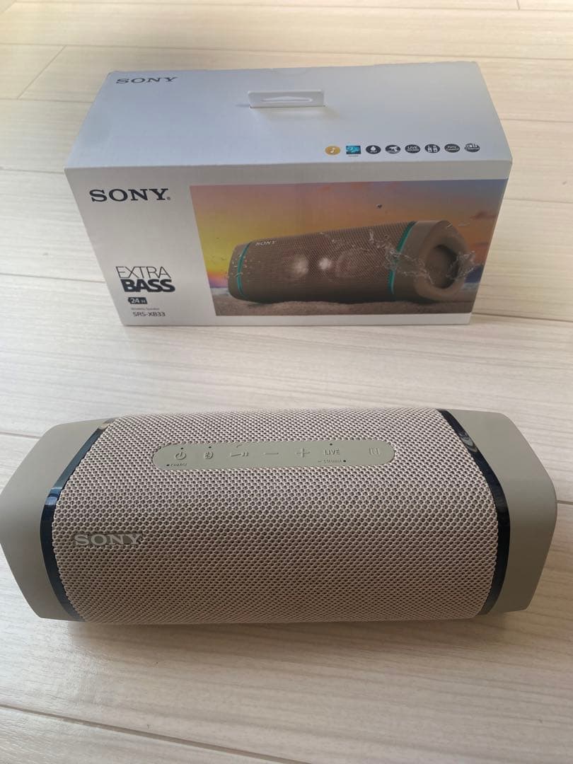 【生産終了】ソニー ワイヤレスポータブルスピーカーSRS-XB33