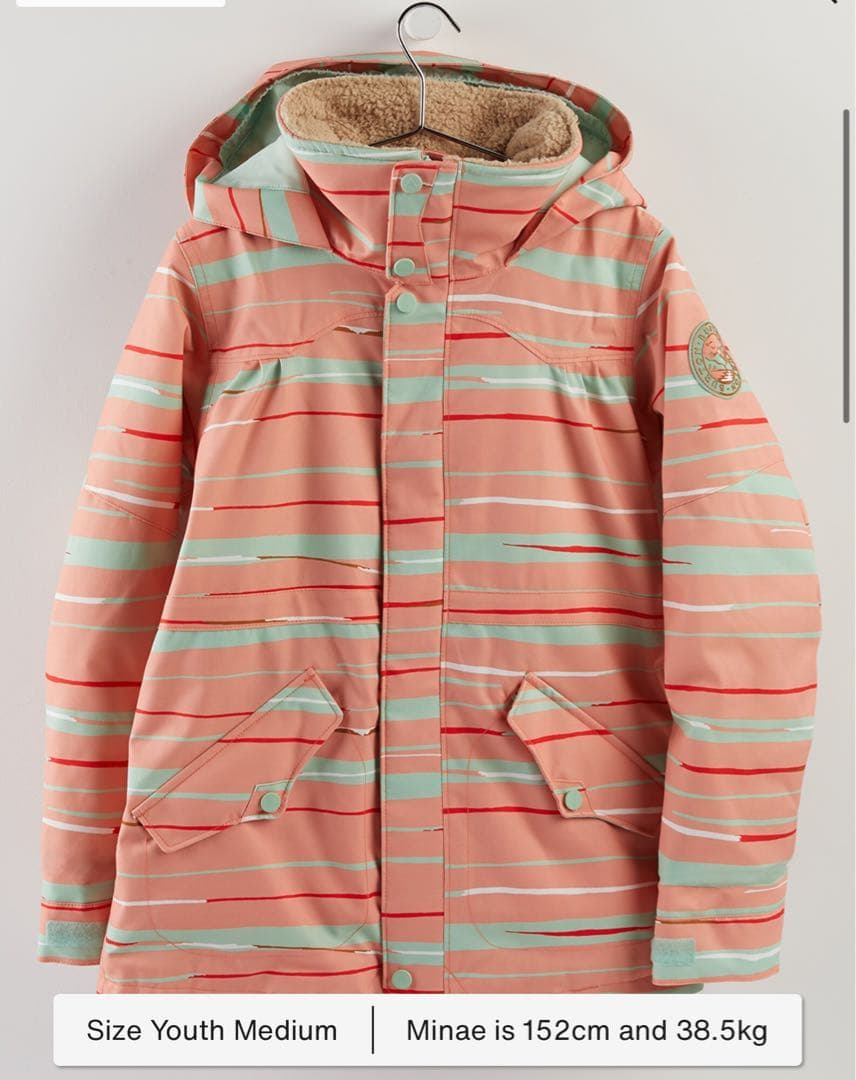 BurtonキッズウエアセットM