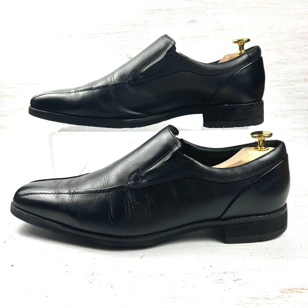 asics Runwalk ランウォーク スワールトゥシューズ 黒　26.5