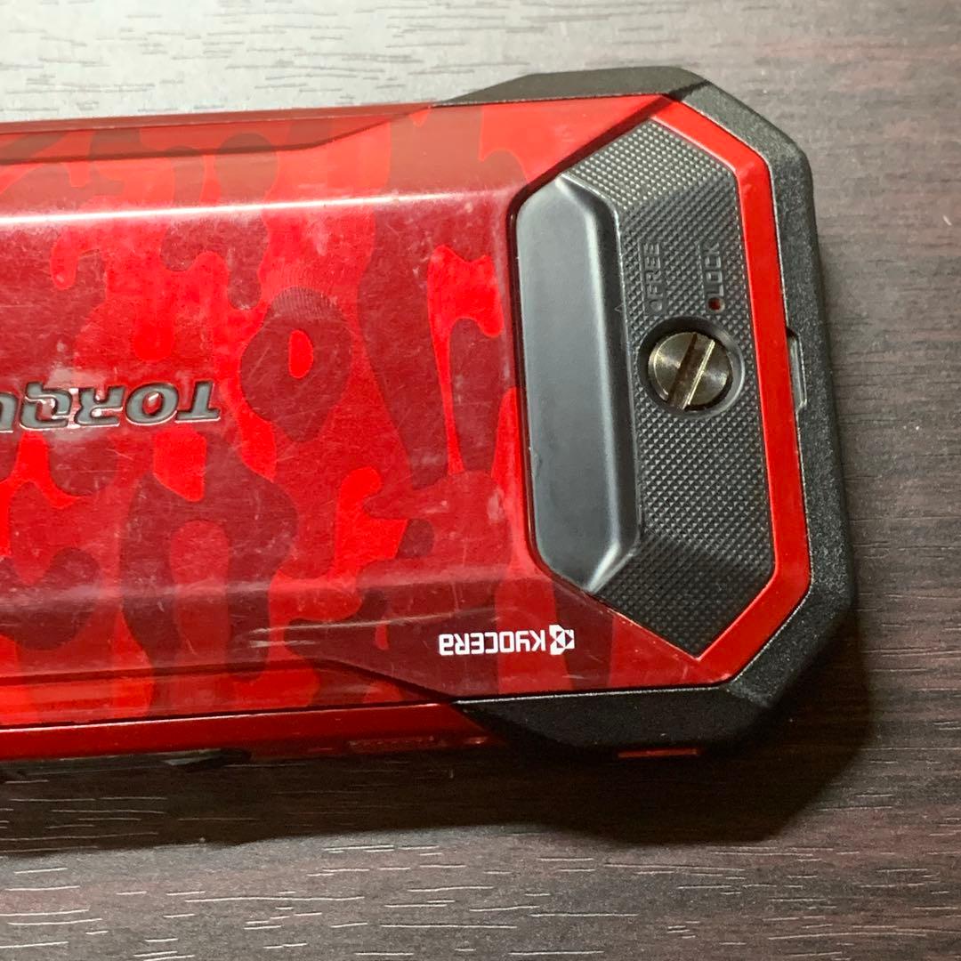 京セラ TORQUE 5G KYG01 Coleman レッド SIMフリー