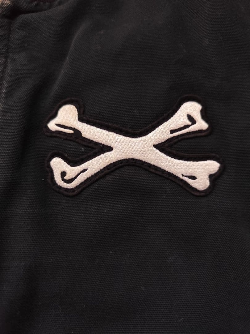 Carhartt ダッグベスト クロスボーン Fade Black M-R