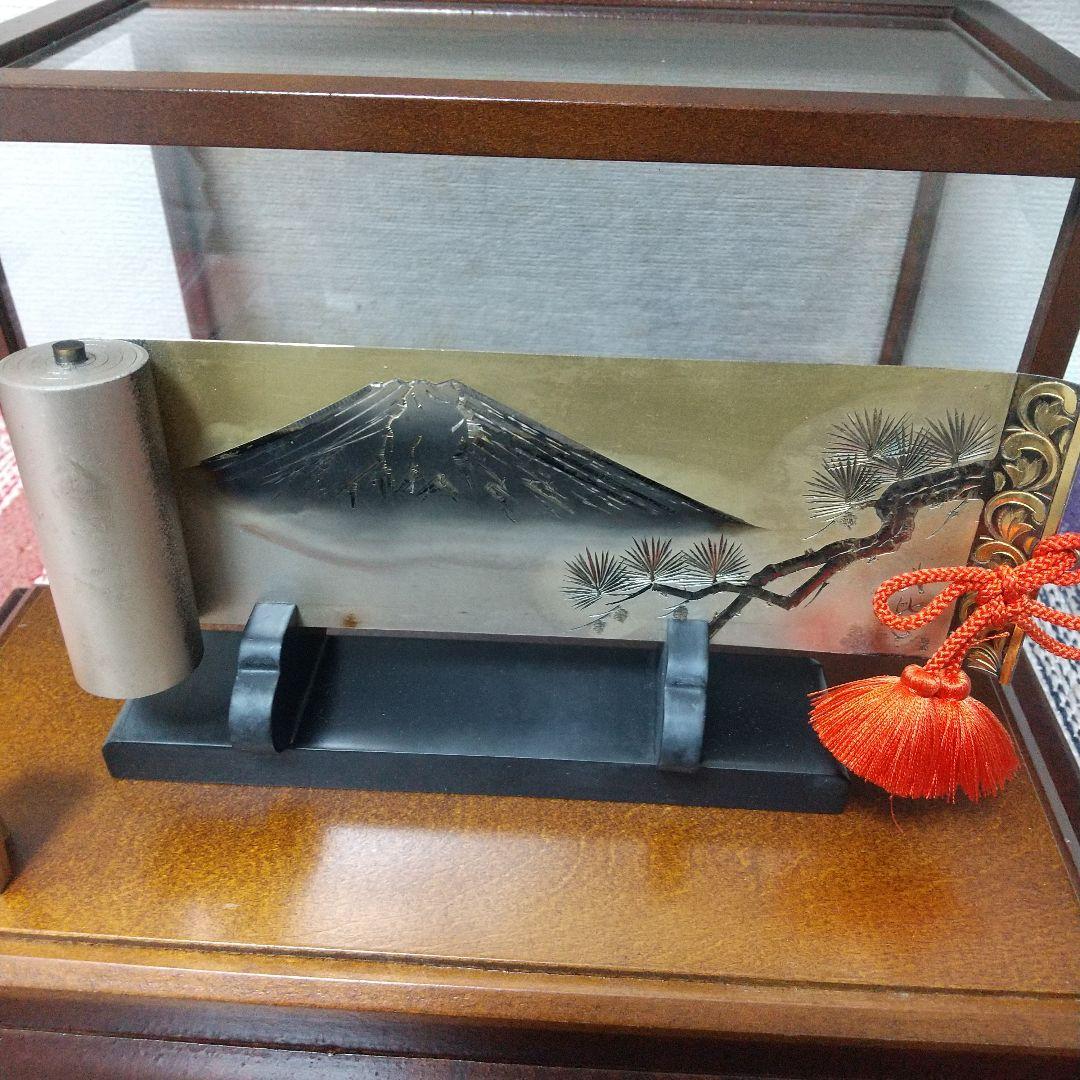 武比古 富士山と松の絵巻物