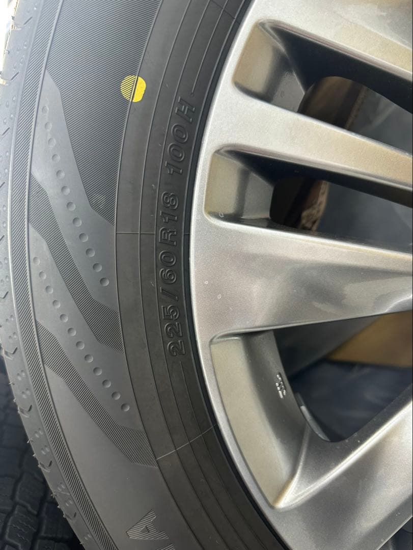 【送料込み】40系アルファード純正タイヤホイールセット 18インチ