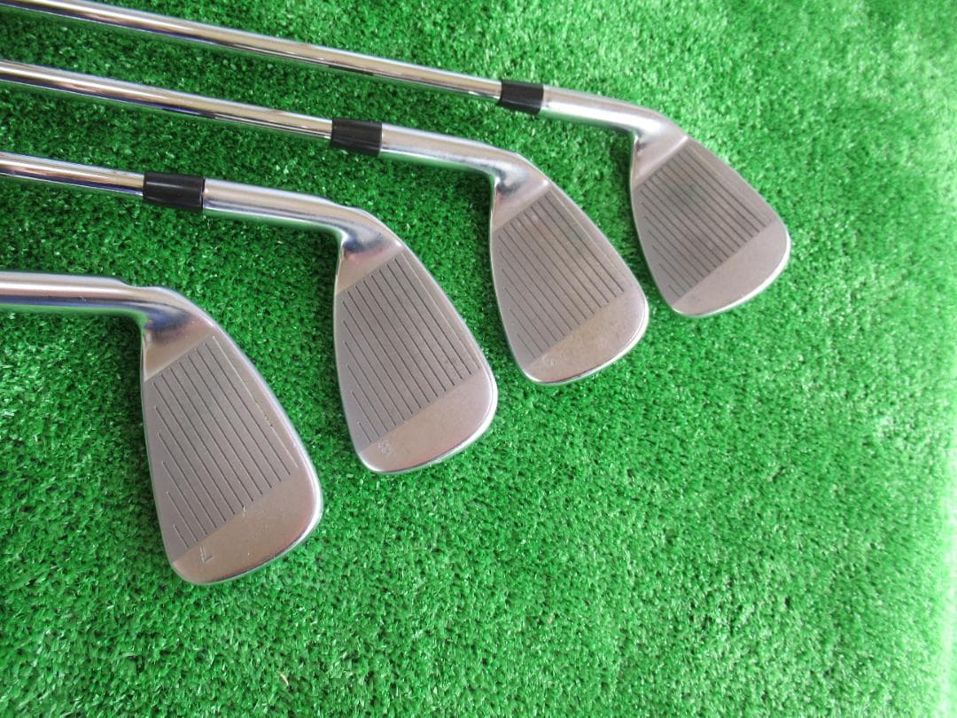 最終値下げ　名器　ピンG410 アイアン 7, 8, 9, W　４本　赤ドット