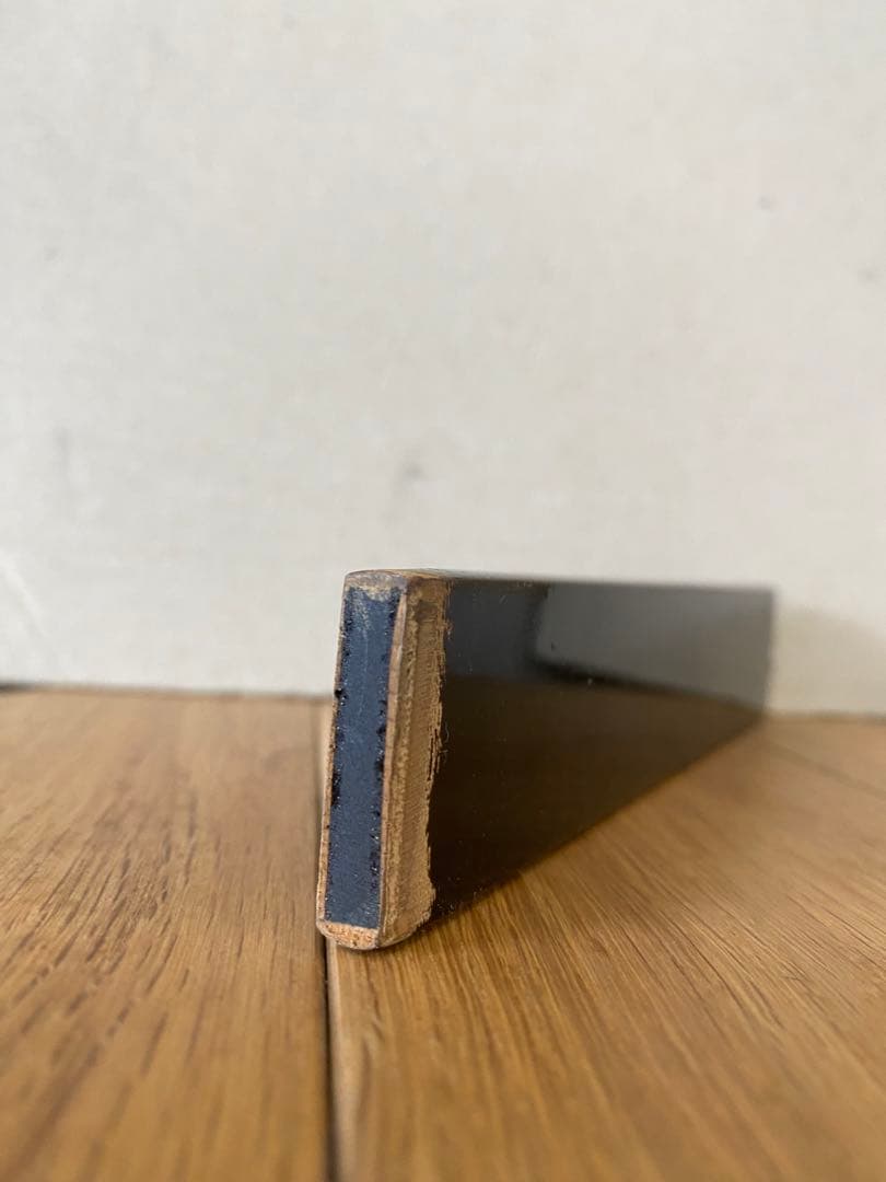 漆ハケ　刷毛庄30粍　手持ち部漆塗り済み