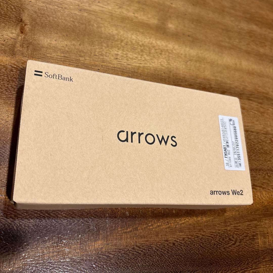 arrows We2 ミストホワイト　新品未使用