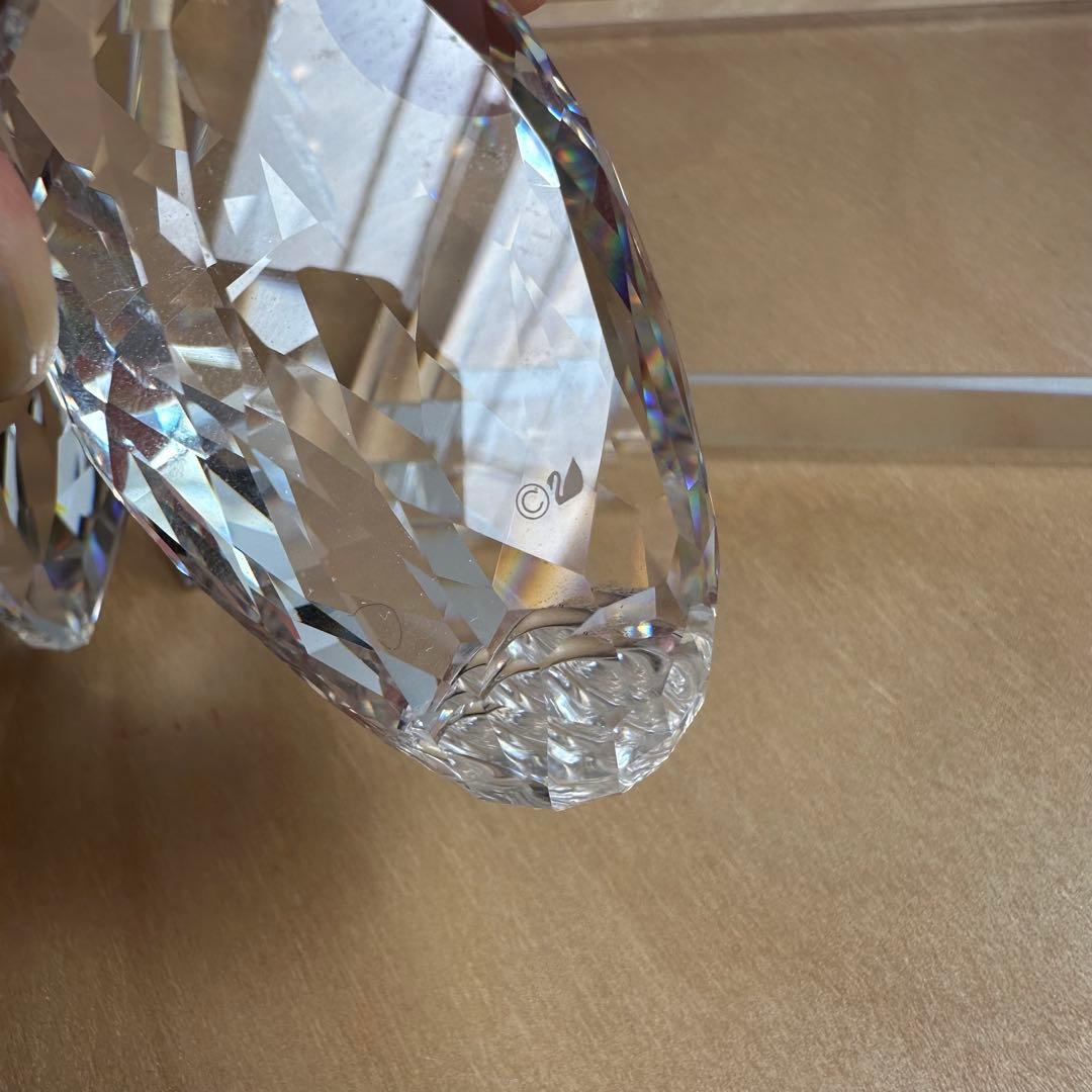 スワロフスキー ペアスワン 台付き 美品