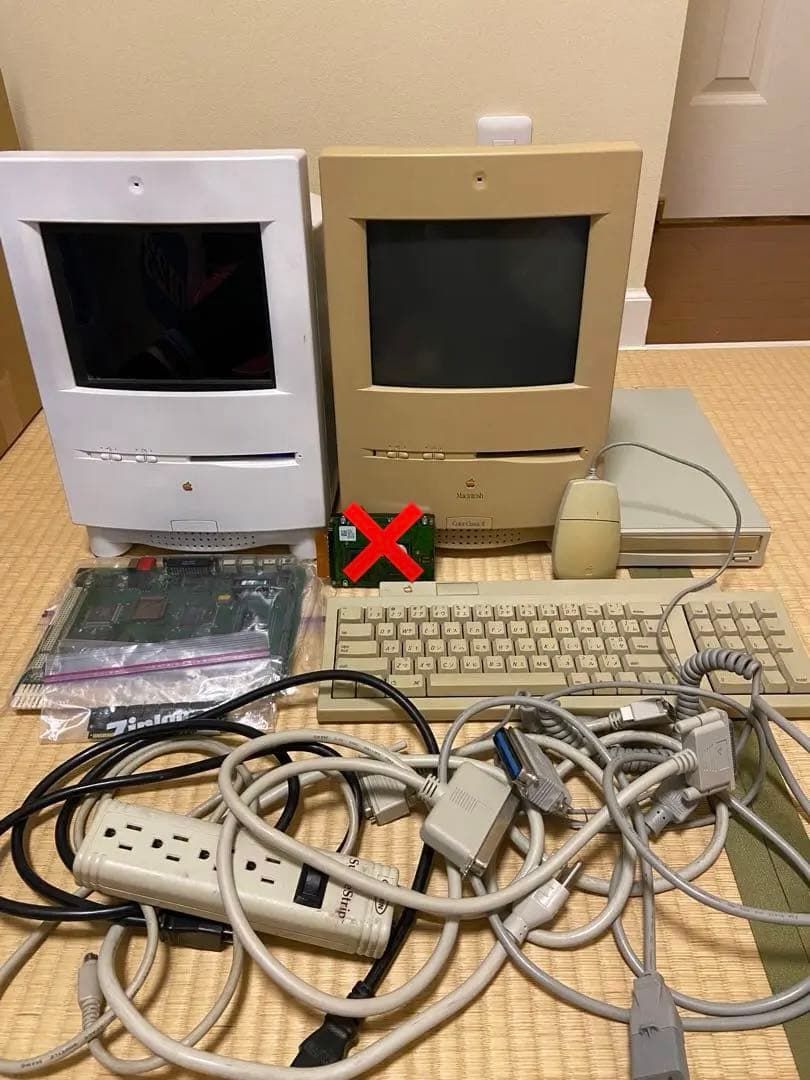 Macintosh Color Classic キーマウ フロッピー ジャンク