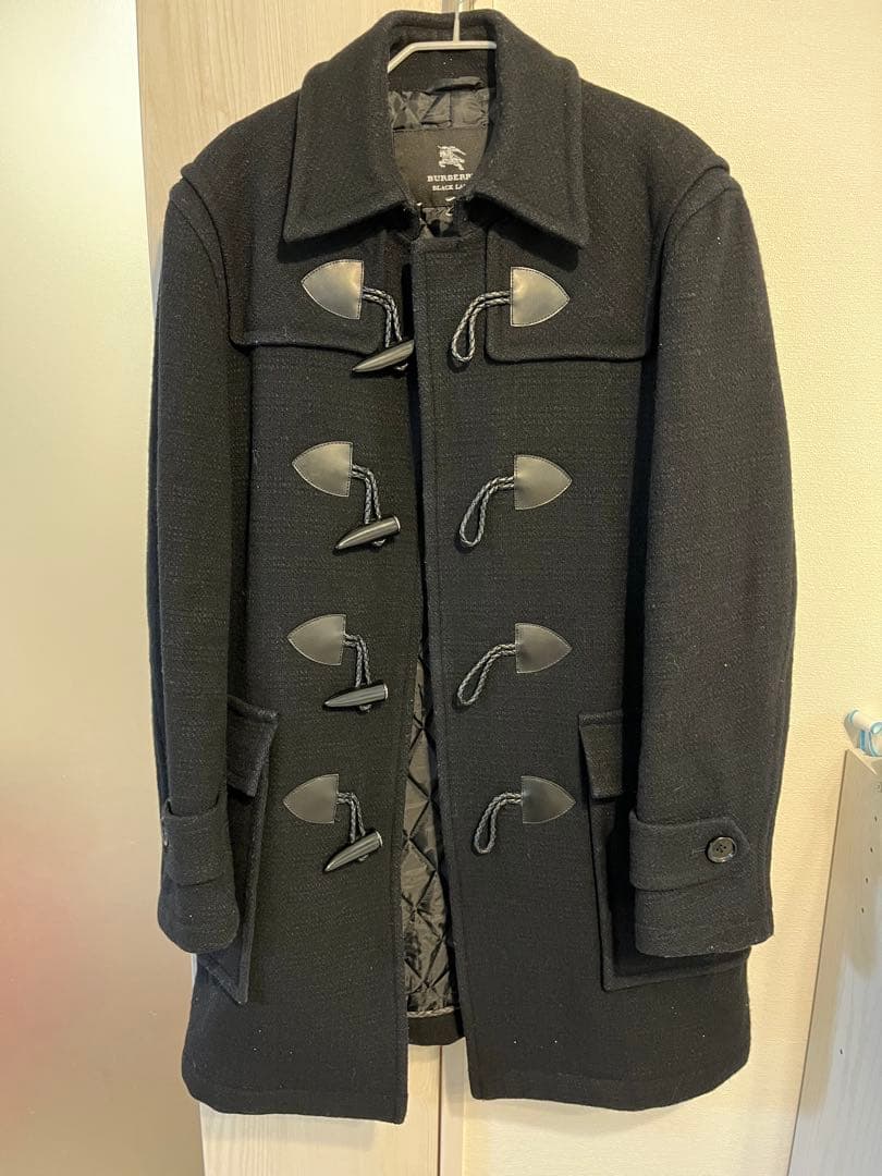 BURBERRY BLACKLABELダッフルコート 黒