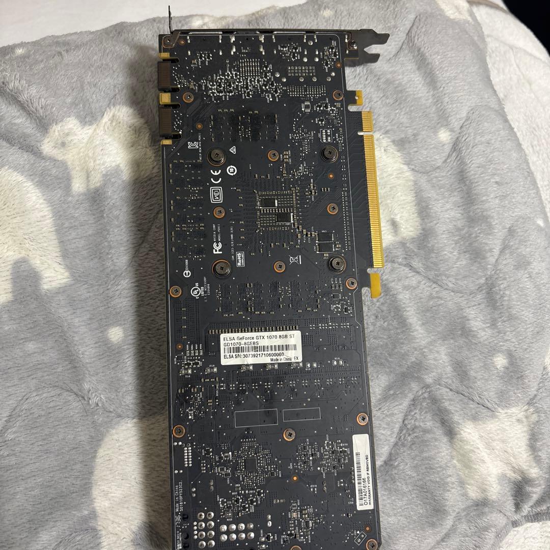 グラフィックボード・グラボ・ビデオカード ELSA GeForce GTX 1070 8gb ST