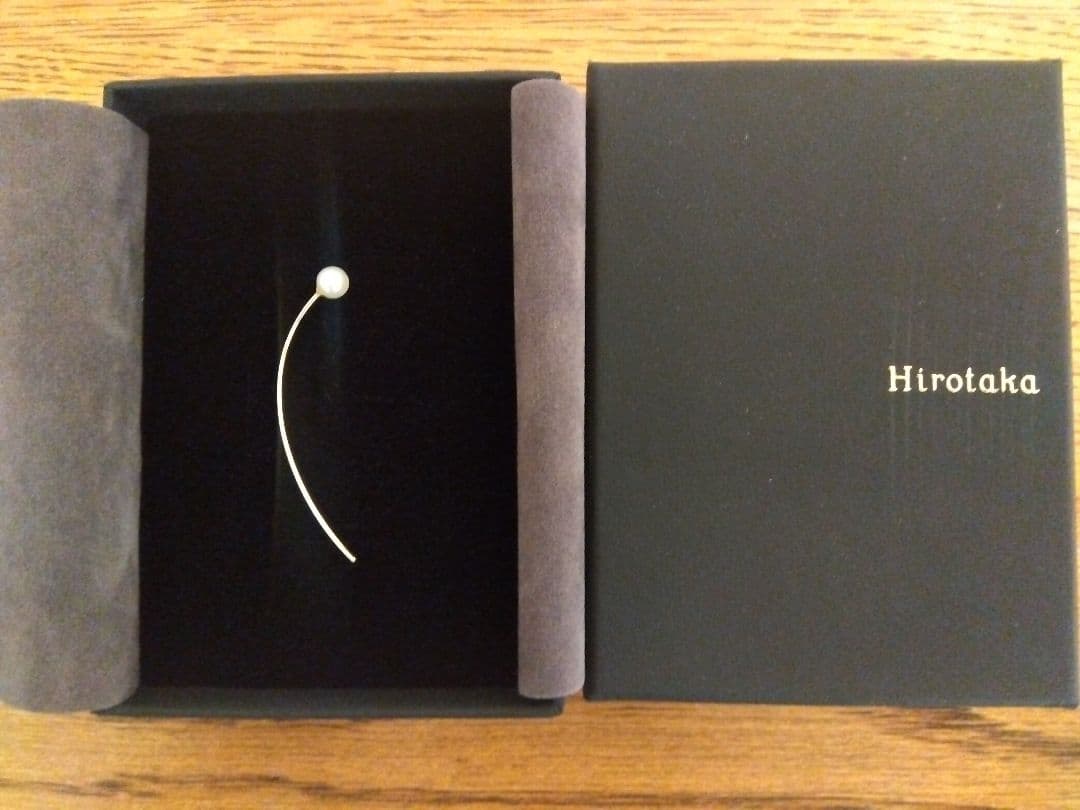 Hirotaka K10YG パール 片耳用ピアス