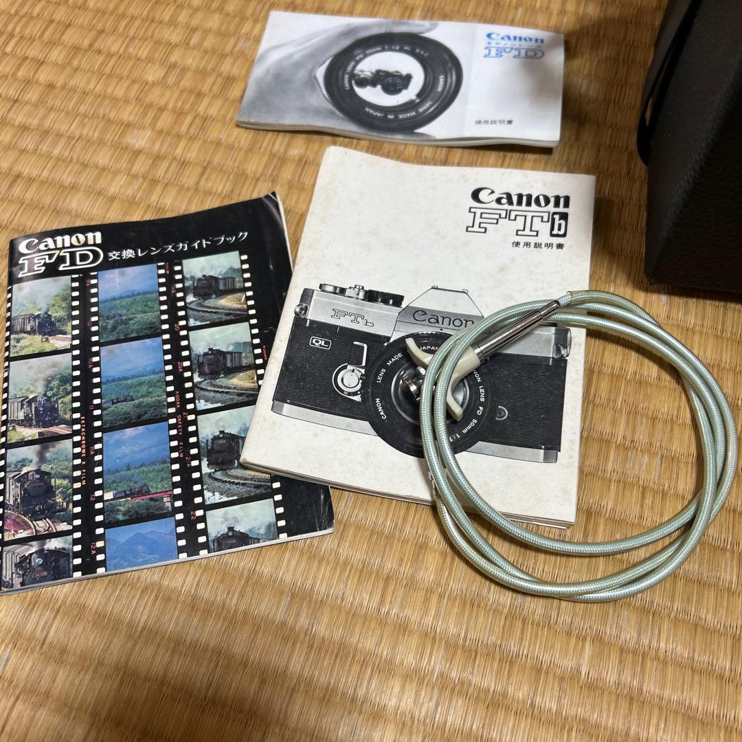 現状品！キャノンCanon FTb QL カメラ　レンズ　その他　ケース付き！