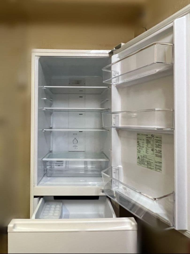 2ドア冷蔵庫　201L　AQUA　アクア AQR-20N (W)　2023年製