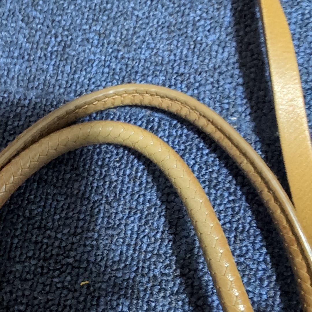 JAMINI PUECH イエローショルダーバッグ