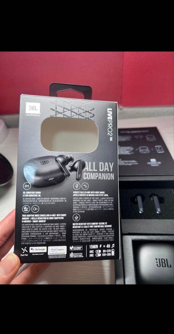 美品‼️JBL LIVE PRO 2 ワイヤレスイヤホン