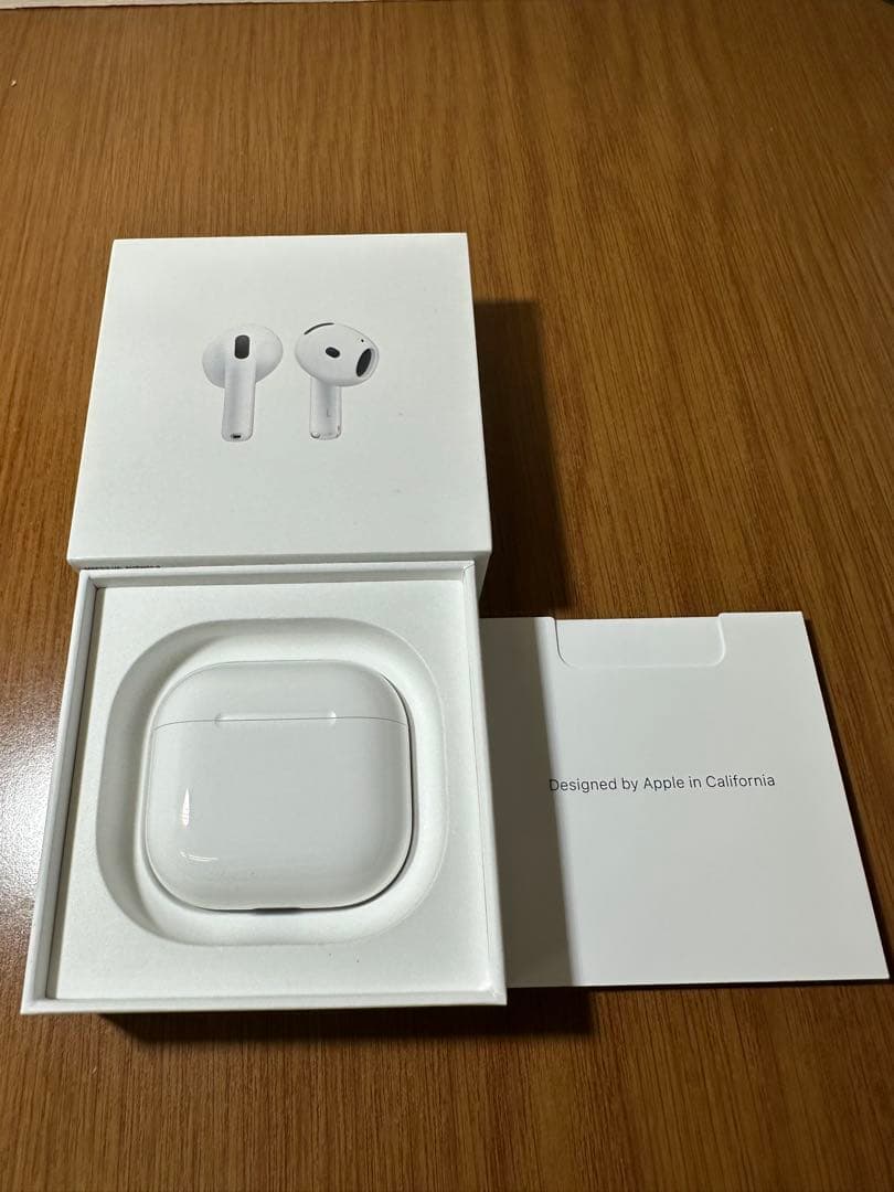【極美品】 AirPods 4 ANC非搭載 MXP63J/A JQ4FC
