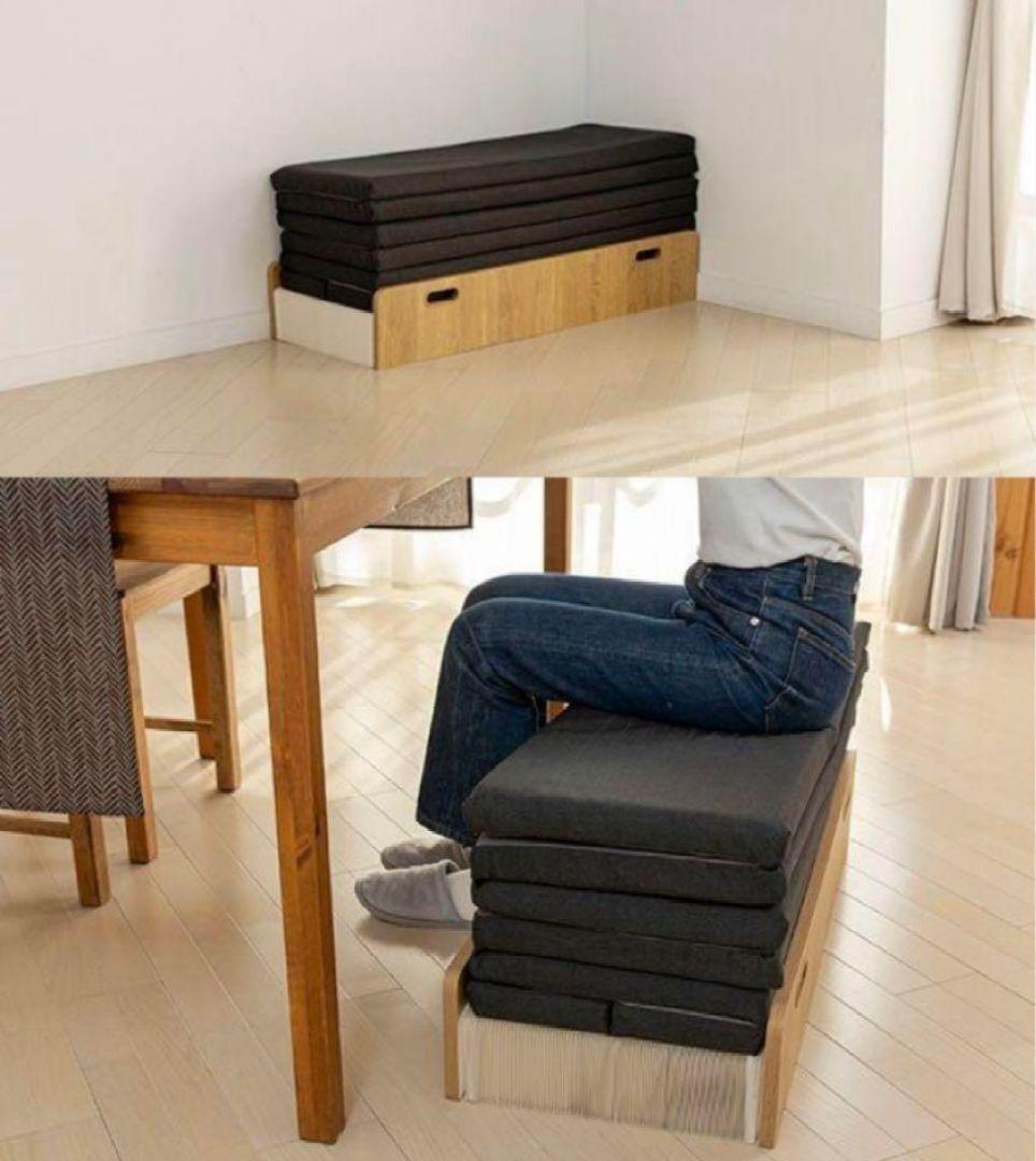 【5/16終了新品未使用】モリリン3way 紙製アコーディオンベッド＆マットレス