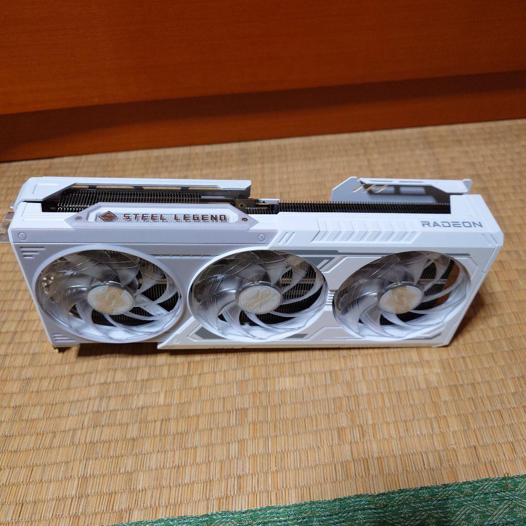 グラフィックボード・グラボ・ビデオカード ASRock Radeon RX9070 Steel Legend 16G OC