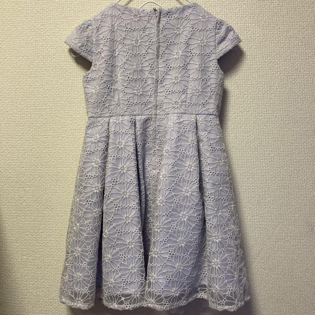 【CHOPIN 】フラワーパステルレースアンサンブル　115cm