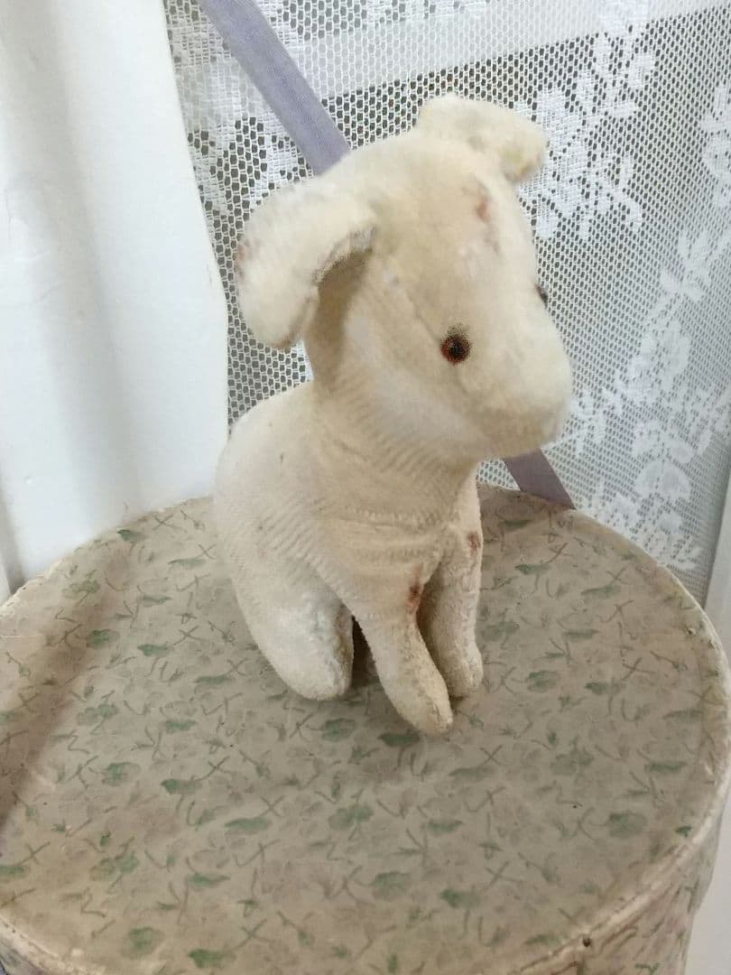 ♡作家ぬいぐるみ作家わんこ犬アーティストベア野ばら社アンティークベア作家ベア花冠