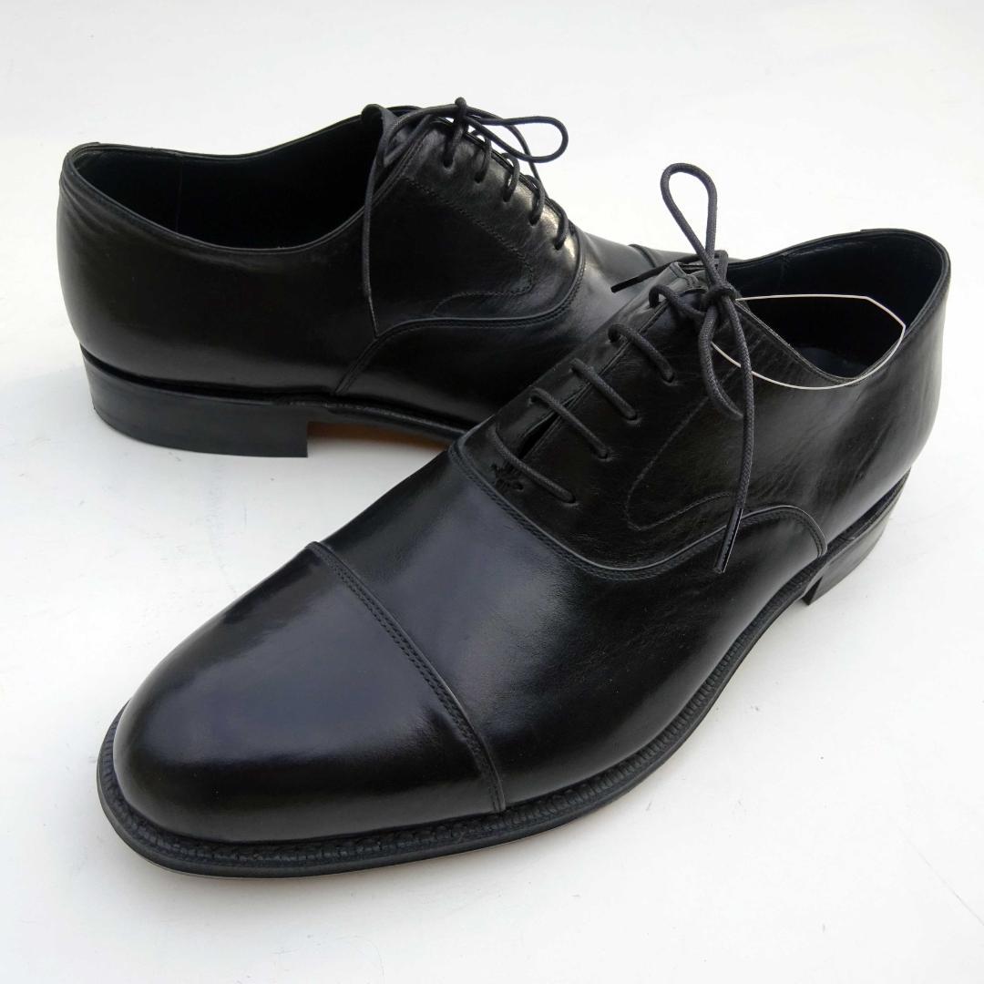 新品未使用誂え靴「友郎」　Oxford-プレーントゥ-　宮城興業ビジネスシューズ