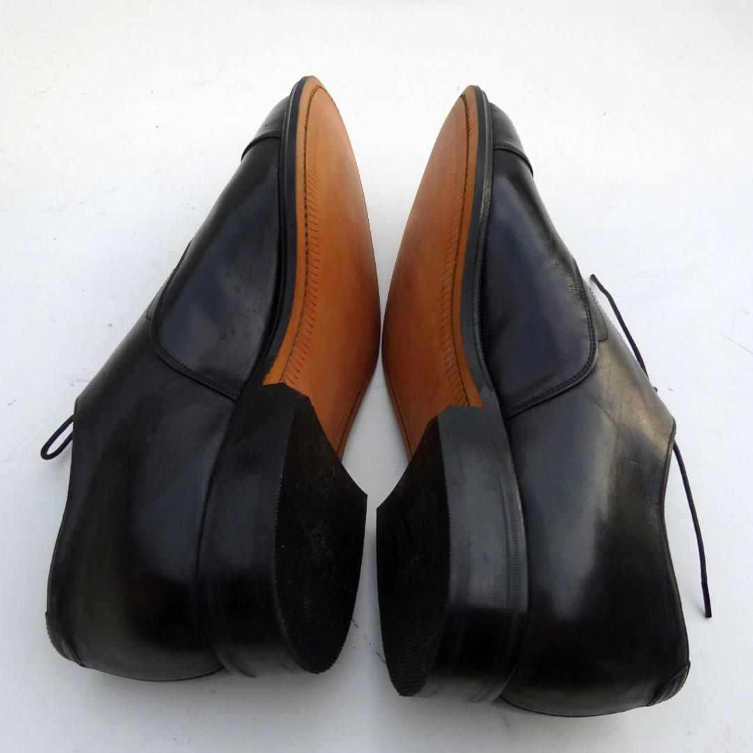 新品未使用誂え靴「友郎」　Oxford-プレーントゥ-　宮城興業ビジネスシューズ