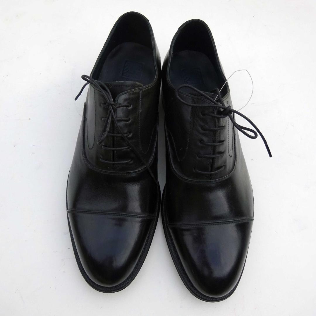 新品未使用誂え靴「友郎」　Oxford-プレーントゥ-　宮城興業ビジネスシューズ