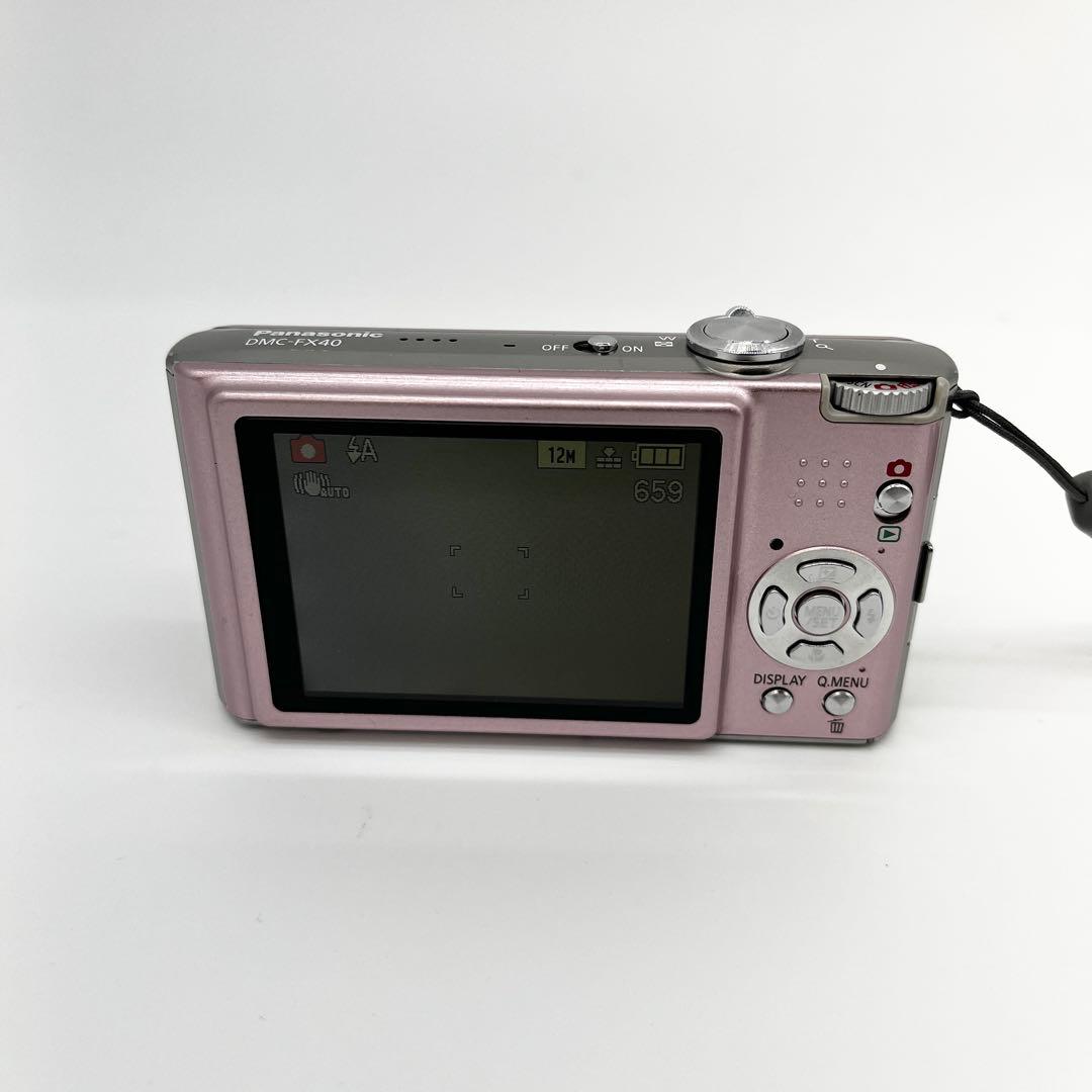 ✨LUMIX✨ Panasonic FX40 デジカメ 大人気ピンク