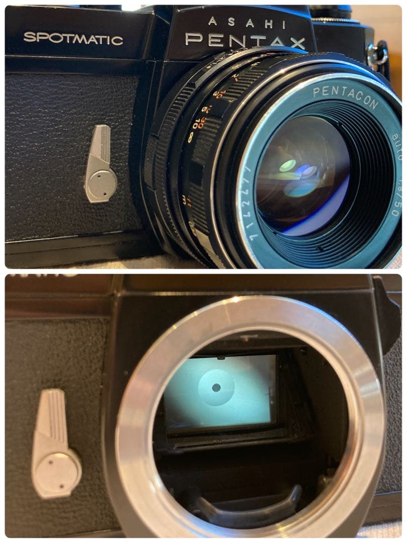 ★希少★PENTACON 50mm f1.8★pentax sp ★完動品＊美品