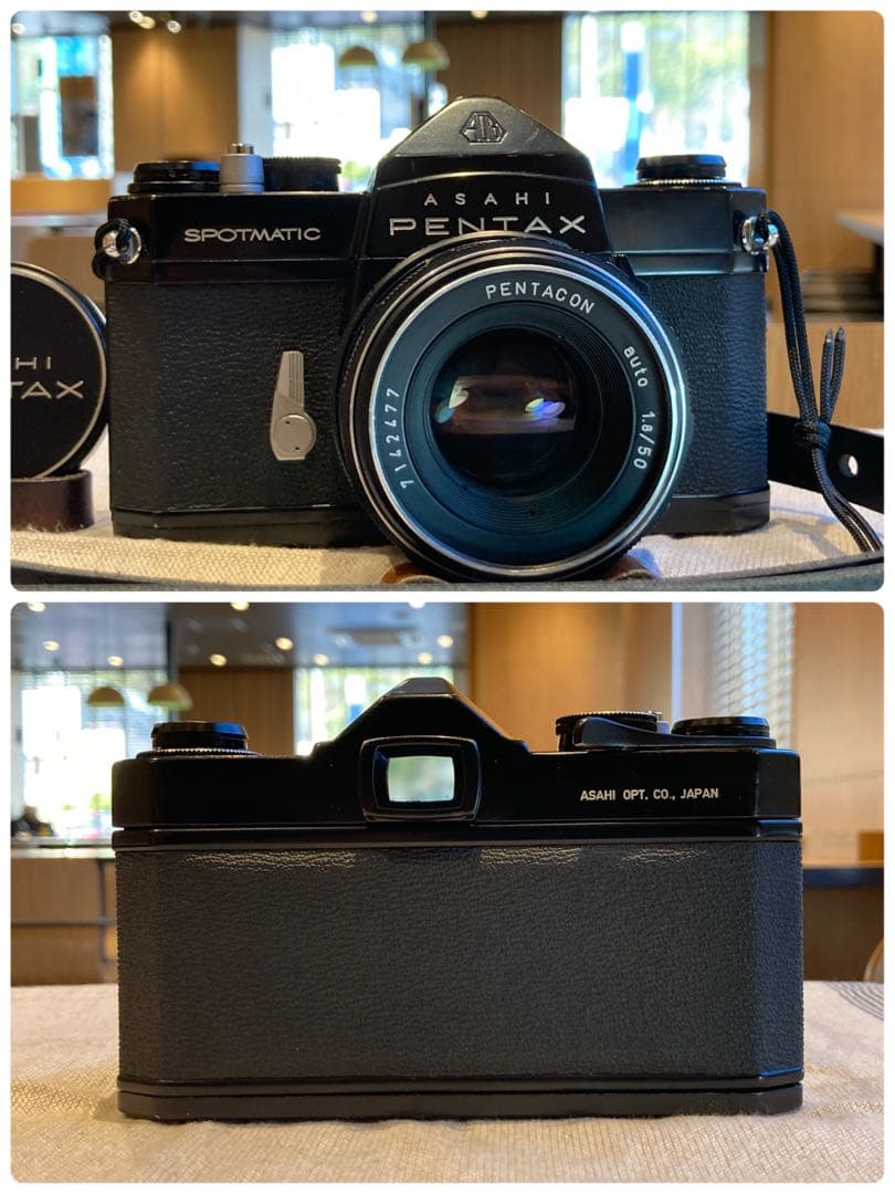 ★希少★PENTACON 50mm f1.8★pentax sp ★完動品＊美品