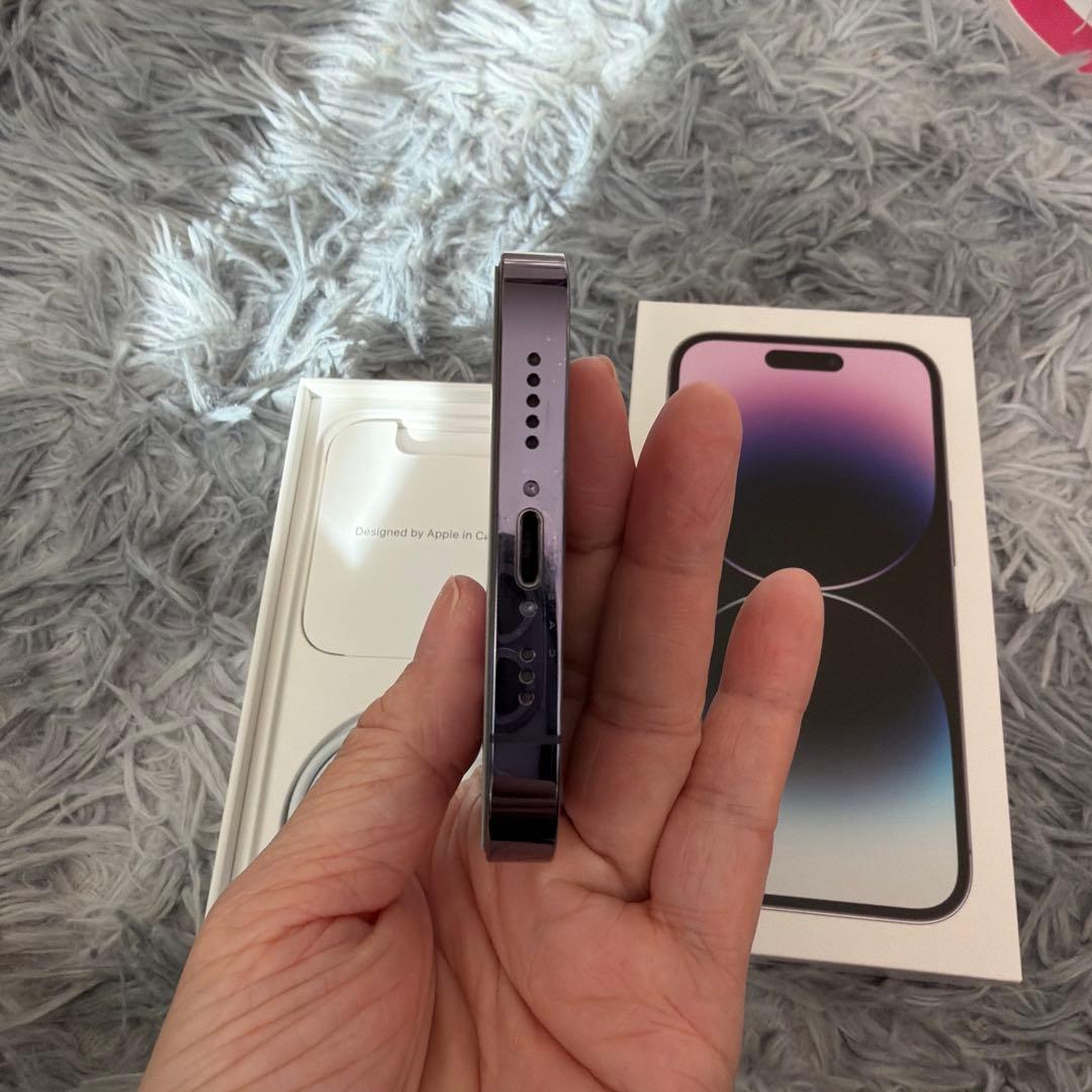 Apple iPhone 14Pro 256g ディープパープル 本体