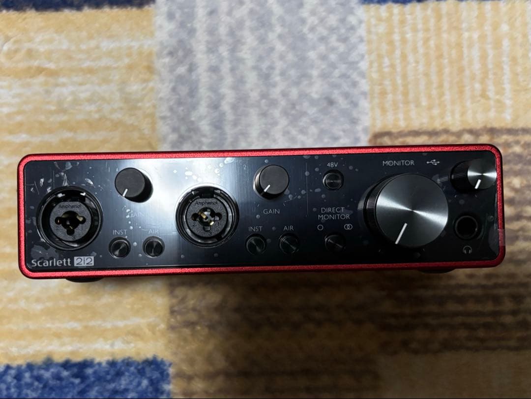 DTM・DAW FOCUSRITE Scarlett 2i2 (gen. 3)