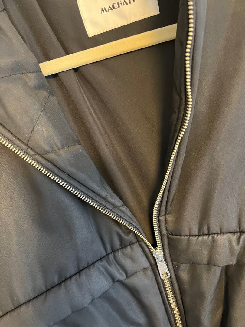 machattトップサーモフォルムコートBlack