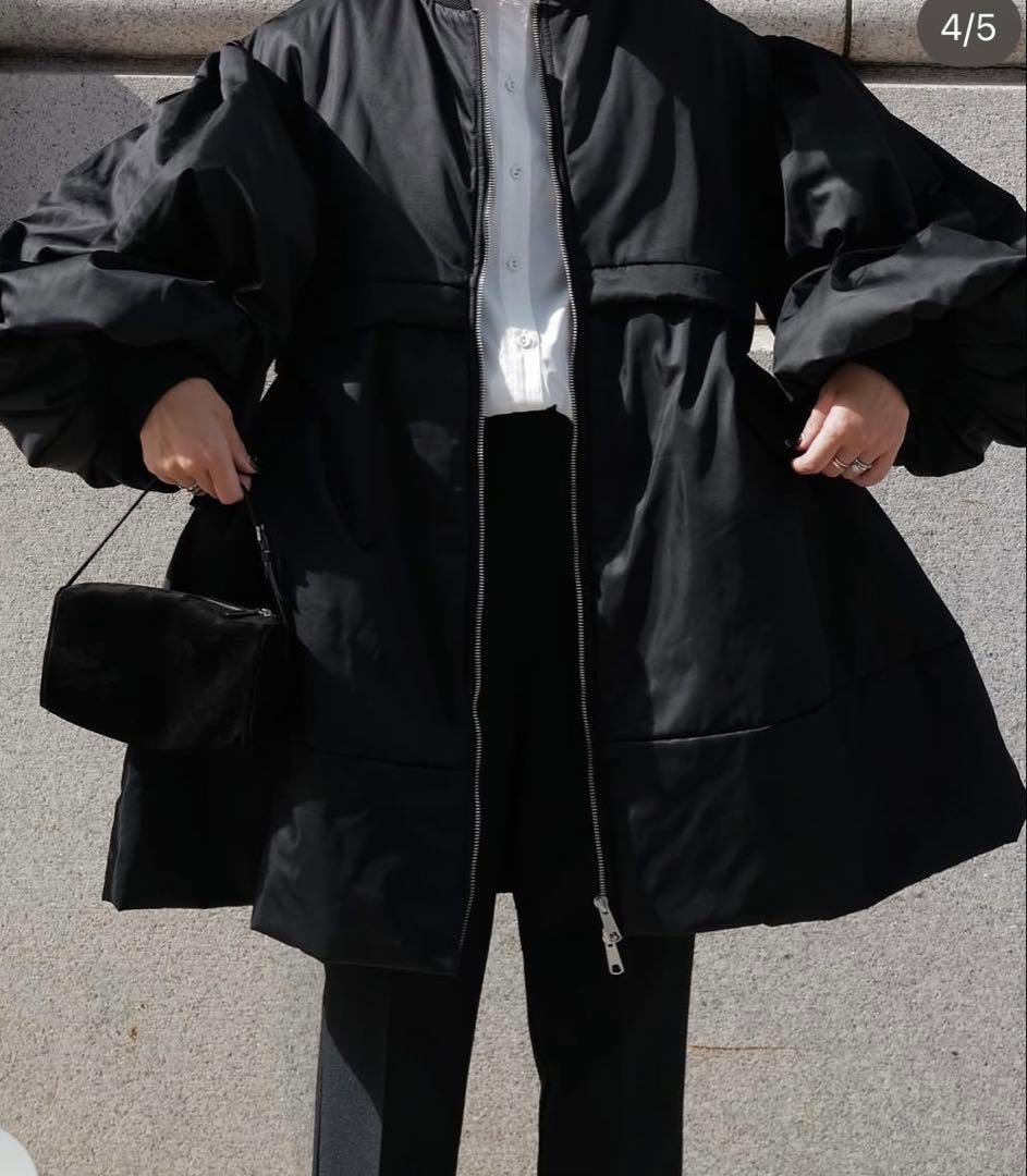 machattトップサーモフォルムコートBlack