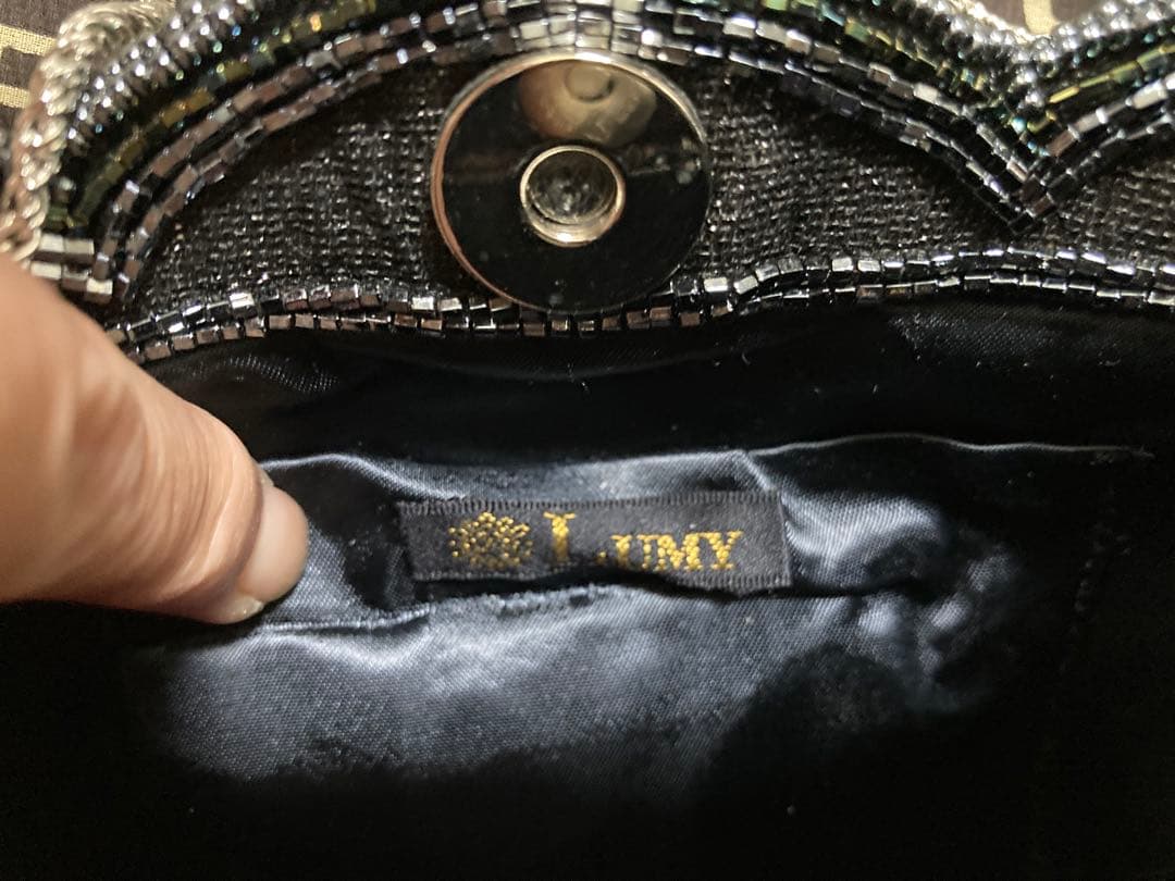 皇室御用達 LUMY はしもと ビーズバッグ