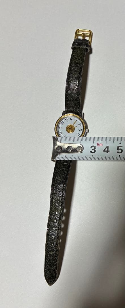 HERMES セリエ　時計 ホワイト/ゴールド