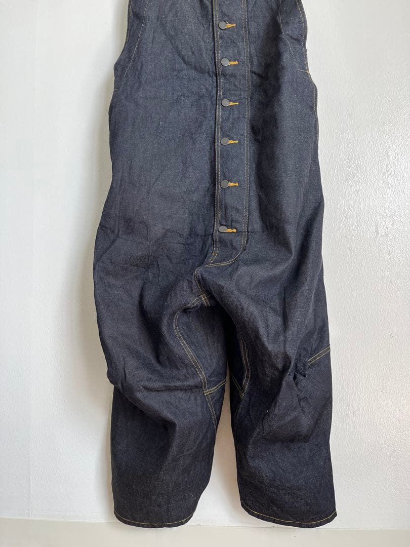 NEMETH ネメス デニム オーバーオール サルエル ワイドシルエット