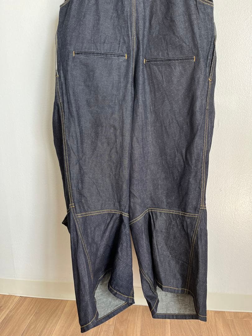 NEMETH ネメス デニム オーバーオール サルエル ワイドシルエット