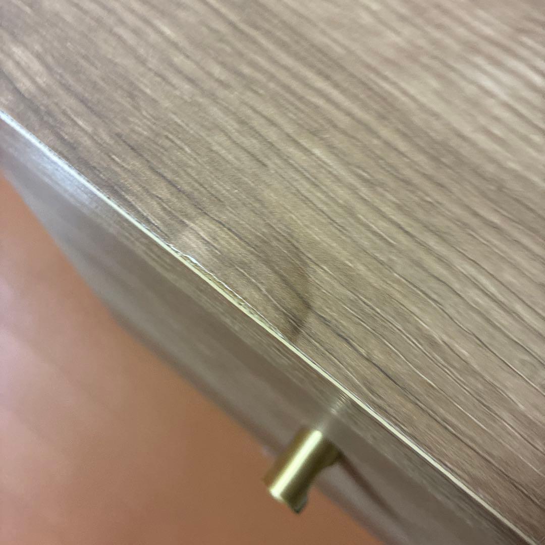 【即決】ZARA  ウッド調シンプルモダンドレッサー