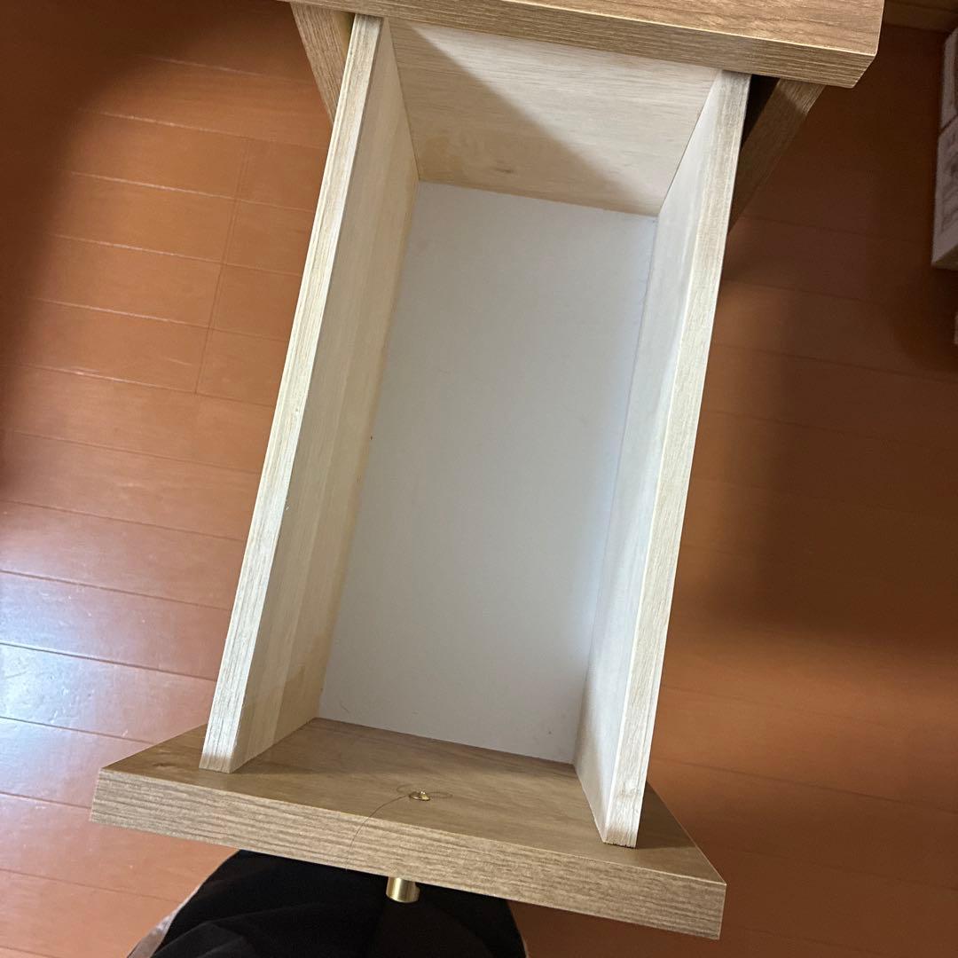 【即決】ZARA  ウッド調シンプルモダンドレッサー