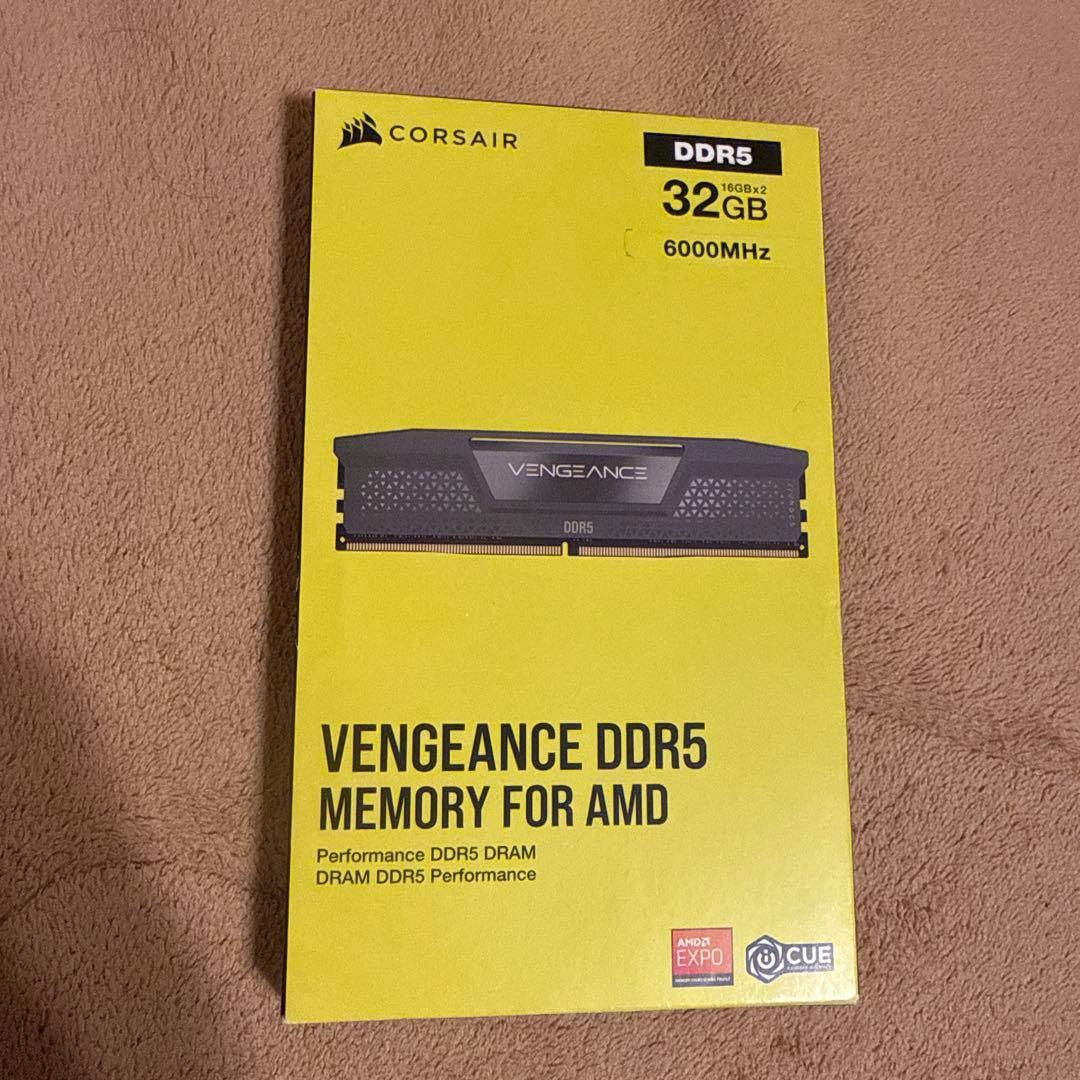 DDR5 32GB メモリー　16GB×2