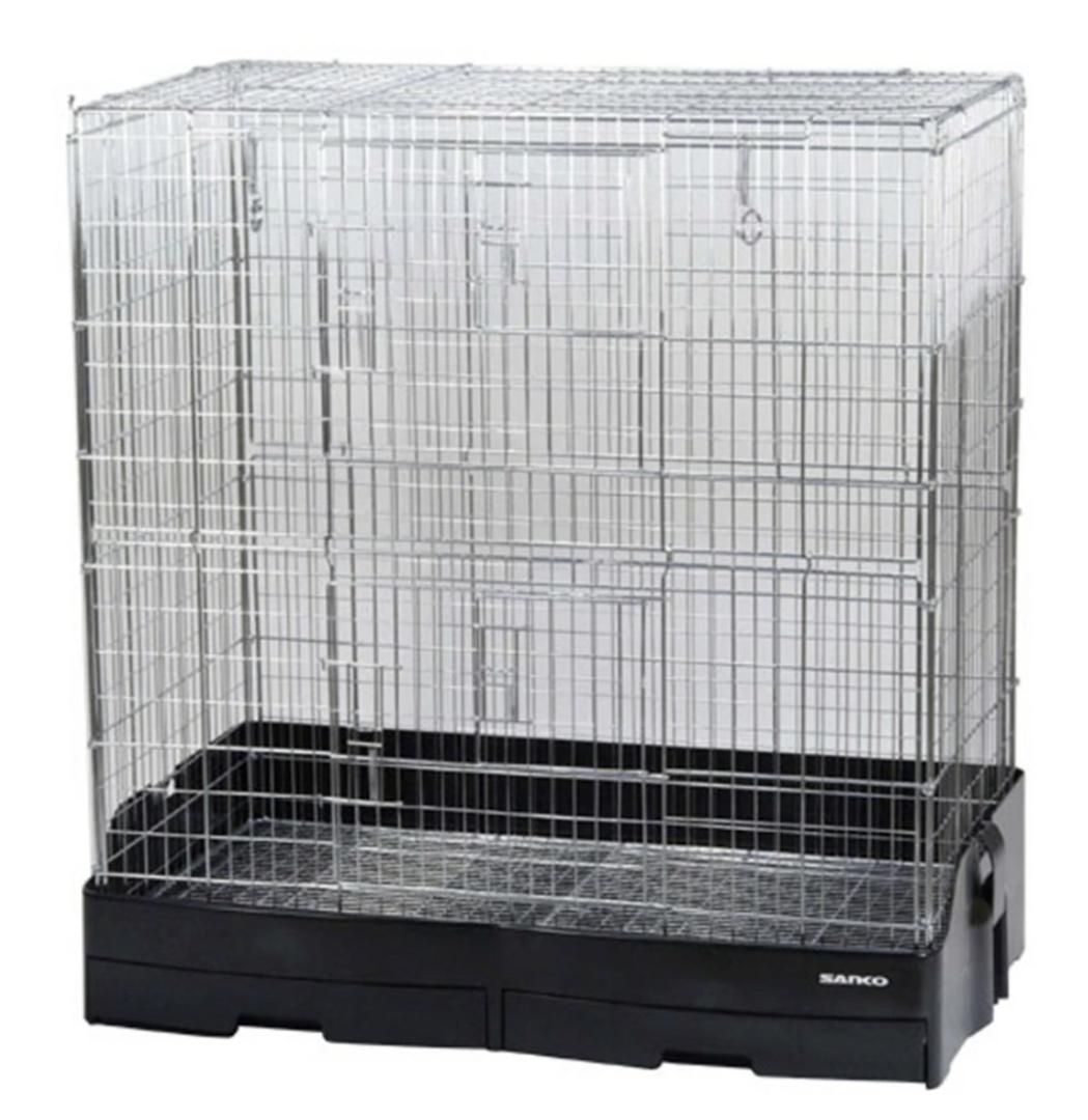 SANKO イージーホーム80ハイ ブラック 三晃商会 チンチラ デグー 鳥