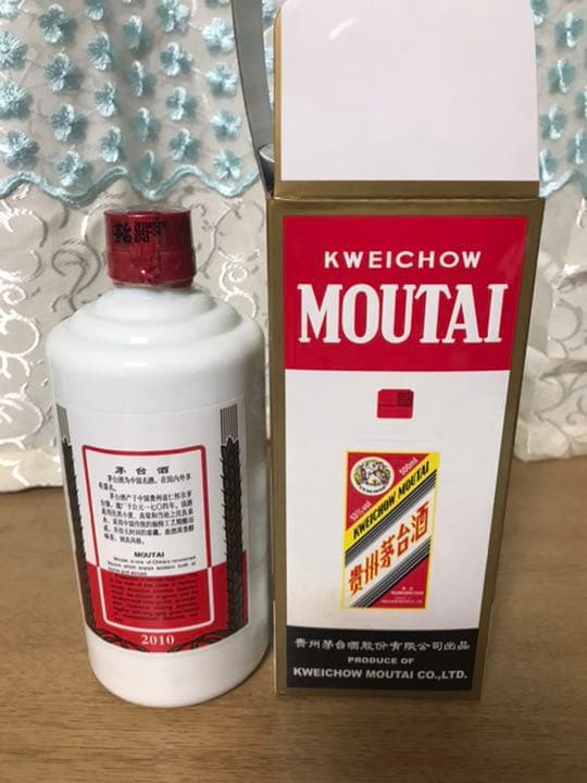 貴州茅台酒 マオタイ 天女ボトル 中国酒 500ml 53% 2010年製