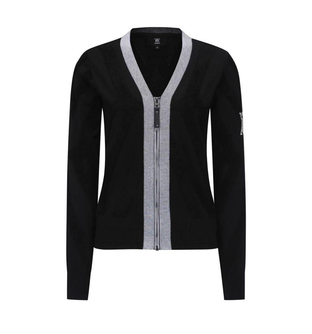 ANEW ニットカーディガン