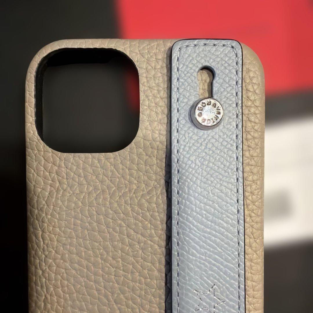 BONAVENTURA ボナベンチュラレザーケースiPhone 14ハンドル付